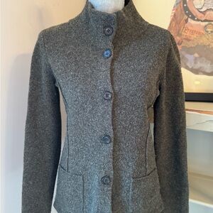 Women's Gray Wool sweater